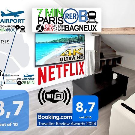 Bagneux Paris Confort Netflix RER B Extérieur photo